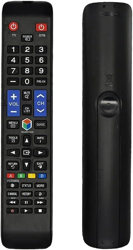 Universal Replacement Remote Control for Samsung Smart LED TV Models UN24H4500, UN28H4500, UN28H4500AF