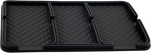YoRise Car Dashboard Mat, Anti-Slip Strong Gripping Automotive Center Console Tray, Multifunctional Vehicle
