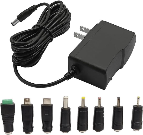 MTYTOT 5V 1A 10ft Long Power Supply Adapter AC 100V-240V to DC 5