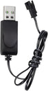 BAIMOQI SM-2P 3.7V 500mAh USB Charger Cable with Connector Plug Lithium Battery USB Charging Cable Output for Remote