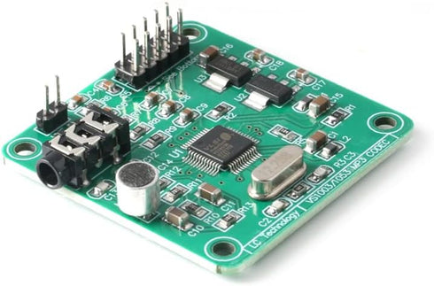 JESSINIE VS1053 MP3 Audio Player Module Audio Decoder MP3 Player Board Recording Onboard