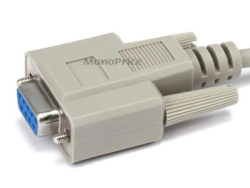 DB 9 M/F Molded Cable, Monoprice - 6ft