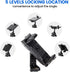 Fotopro Phone Tripod Mount Cold Shoe Rotatable Universal Cell Phone Mount Adapter for Monopod Selfie Stick Desktop