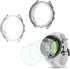 Screen Protector for Garmin Approach s70 42mm Smartwatch, TPU Soft Frame Cover and Tempered Glass Film Pack