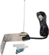 HYS 70cm 1/4 400-470Mhz 13'/About 4m RG-58 Antenna UHF Wave NMO Antenna with Stainless Steel L-Bracket Hole & Coax