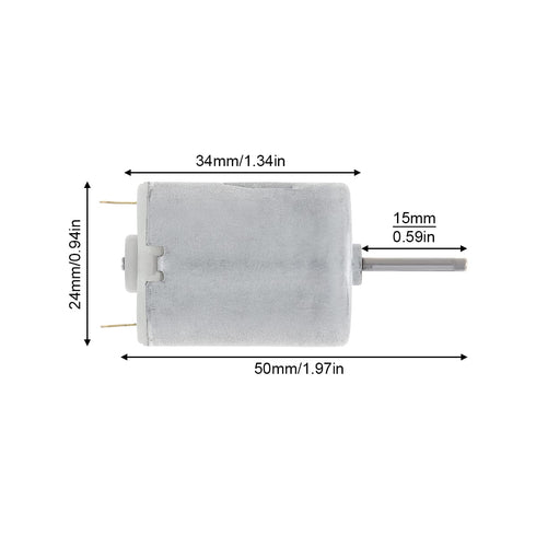ChgImposs 5PCS R280 12-24V 24000RPM DC Motor High Speed Micro Motor for DIY Toys Mini Fans Juicer Water Pump Beauty