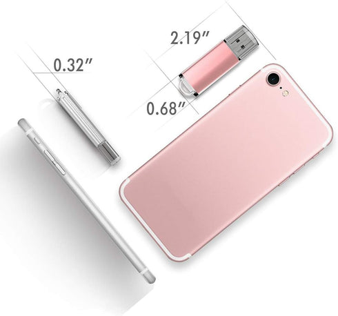 Maspen 32GB, 2.0 Drive,Blue,32 USB Flash Drive Thumb Drive High Speed Memory Stick Jump/ Zip/ Pen GB
