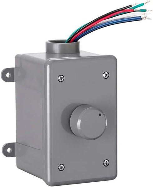 Monoprice OVC300 Rotary 300-Watt Outdoor Volume Control with Auto Impedance Matching, Weather Resistant Enclosure, for Outdoor Applications