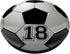 Soccer Player Number No 18 Football Ball Pop Socket PopSockets PopGrip: Swappable Grip for Phones & Tablets