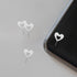 100pcs NOLITOY Heart-Shaped Sim Card Pin Ejector Tool for Mobile Phones and Tablets, Universal Sim Tray Remover Needle