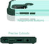 Case for Moto G Stylus 5G, Heavy Duty Shockproof Antiscratch Protective 3 in 1 Hard PC Silicone Bumper, Green