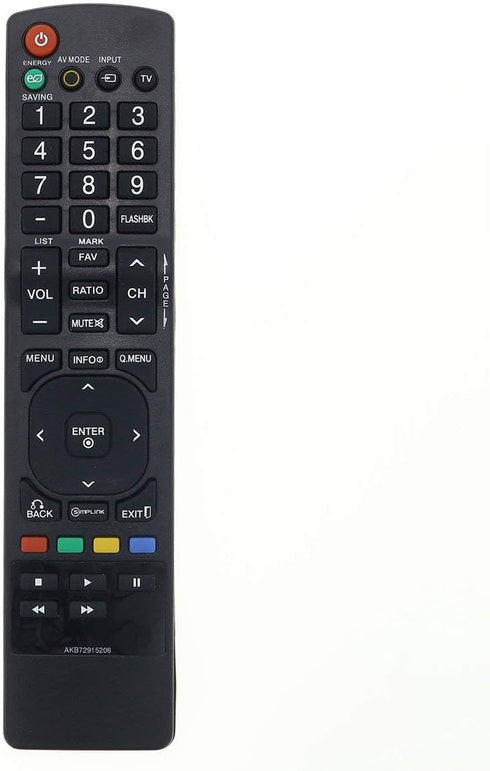 New AKB72915206 Replacement Remote Control for LG Television