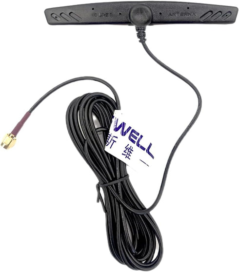 Cellular Antenna 4G LTE Antenna, 3G and GSM 700-2700 MHz Slim Patch Antenna with Adhesive Mount