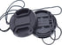 39mm Lens Cap Center Snap on Lens Cap Suitable for Compatible with All Brands Any 39mm with Camera Lenses.