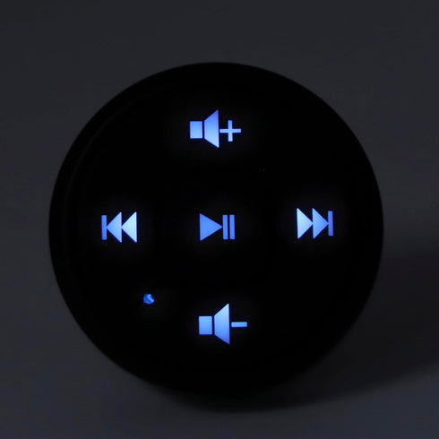 Locadence Wirelessly BT Media Remote Button, Steering Wheel Control Buttons Kit, Car Steering Wheel Button Media Remote