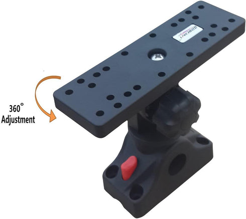 Brocraft Marine Universal Electronic Mount/Boat Fish Finder Mount/Electronics Mount