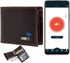 Trackable Wallet for Men, Anti-Lost Wallet with GPS Position Locator and Bluetooth Tracker