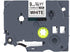 1PK Black on White Flexible ID Cable and Wire Label Tape - Compatible for Brother P-Touch TZe-FX221