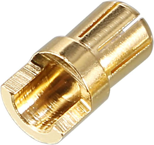 uxcell 6.5mm Gold Plated Bullets Connector Banana Plugs Male for RC Battery ESC Motor, 6pcs