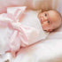 Fibroxify 4# Newborn Swaddle Sash Maternity Bow Sash Baby Swaddle Photography Shoot Prop