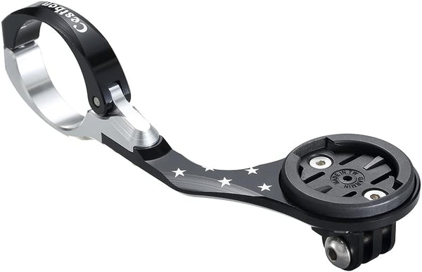 Bike Out Front Combo Mount for Garmin Edge, Wahoo Elemnt & Bolt, Universal Computer Mount for Gopro