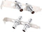 Hose Connectors for Computer Water Cooling System, G1/4 Thread Fitting Direct Hose Connection for Water Cooler System