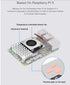 Active Cooler for Raspberry Pi 5, Combines a Temperature-Controlled Blower Cooling Fan and an Alumium Heatsink and Thermal Pad to Accelerate Heat Dissipation for Raspberry Pi 5 (No Pi Board)