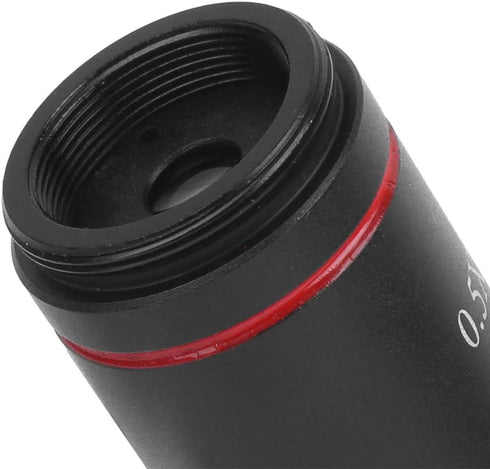 Garosa Microscope Adapter, 0.5X C Mount Lens Adapter for Microscope Camera, Compatible with CCD Interface Shrink Lens