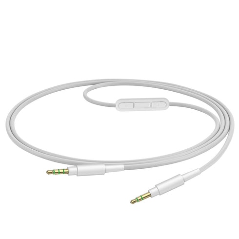 GEEKRIA Audio Cable with Mic, Compatible with Skullcandy Hesh Evo, Hesh 3, Crusher Evo Headphones, 3.5mm Replacement
