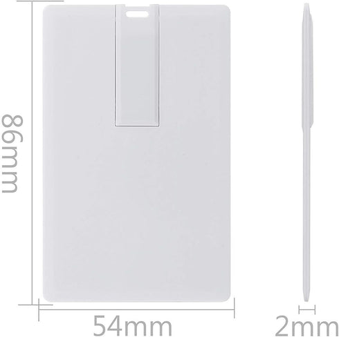 KINMIN 1GB 5 Pack Credit Card USB Flash Drive Business Card Bank Card Shape Flash Drive Memory Stick Key Credit USB
