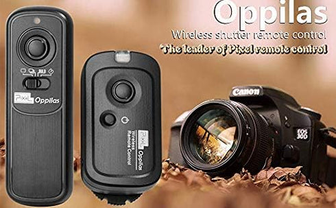 Pixel Oppilas 2.4GHz Digital Wireless Remote Shutter Release E3 for Canon, Fujifilm, Samsung Cameras