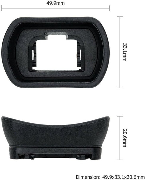 MOUDOAUER A7III A7II A7RIV A7RIII A7RII Camera Eye Cup Eyepiece Viewfinder Protector Replacement Spare Parts for Sony