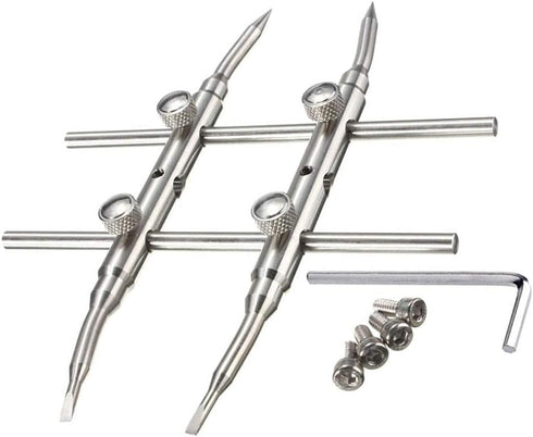 Lens Wrench Stainless Steel Curve Spanner for DSLR Camera Photography and Telescopes Repair Tools