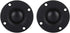 SUNGOOYUE HiFi Speaker, 2Pcs 30W 6O Silk Film Dome Speaker Magnet Treble Tweeter Loudspeaker