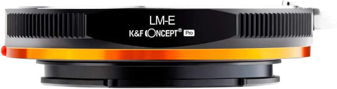 K&F Concept Lens Mount Adapter for Leica M Lens to Alpha Nex E-Mount Camera Body, Matting Varnish Design