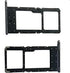 2PCS A7 for Samsung Galaxy Lite Replacement Sim Card Tray SD Slot Holder with Removed Tool
