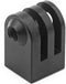 Goliton 1/4" Mini Tripod Mount Adapter for Action Camera - Aluminum Alloy, Black,