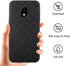 ELISORLI Rugged Thin Case for Samsung Galaxy J3 Orbit J 3 Star 2018, Anti-Slip Rubber TPU Mobile Cover - Black