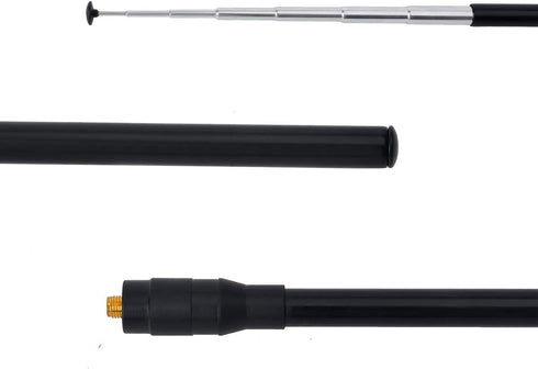 HYS 70-1000MHz UV5R UV5RE BF-888S TK11 UVK5 UVK6 Wide Band Telescopic Antenna SMA-Female Mobile Radio Antenna