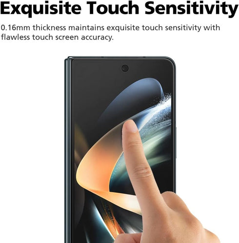 (3 Sets) DIACUBE Edge to Edge Full Cover Anti-Glare Screen Protector for Samsung Z Fold 3 5G, Easy Installation