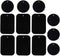 DSTELIN Smartphones Metal Plate 12 Pack for Phone Car Mount Holder Cradle with 3M Adhesive (Compatible with Magnetic