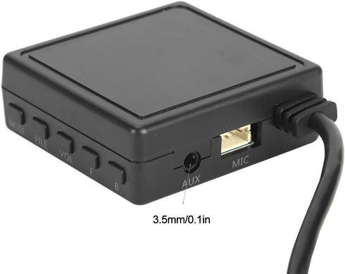 KIMISS Bluetooth Module, Car AUX Adapter USB 3.5mm Plug Music Receiver Cable for JVC Alpine CD Models