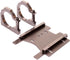 Savage Flux HP Aluminum Motor Mount Plate Brace - Silver