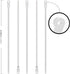 Black Zip Ties with Screw Holes - Heavy Duty Multipurpose Cable Ties for Binding and Mounting (100 Pieces)