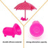 Phone Umbrella for Sun, Universal Adjustable Suction Cup Stand, Sun Shade Cover to Block Glare