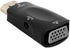 Sonew HD 1080P Female to VGA Female Converter Adapter with 3.5mm Audio Output Cable for PC/Laptop/DVD