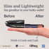LUPA Legacy Compatible with iPhone 12 Wallet Case - Slim and Durable Faux Leather Flip Cell Phone Case with Card