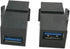 USB 3.0 Keystone Jack Inserts - Haokiang (2-Pack) Female to Female Coupler Insert Connector for Wall Plate