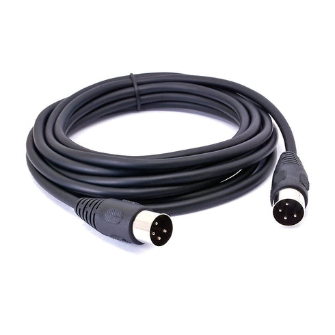 GLHONG 4 4 (3 9.8 Pin DIN Male Plug Connector Cable, Pin DIN Male to Male Adapter Extension Cable for DVR Digital Video
