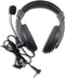 SHIQUN Two Way Radio T465 Overhead Headsets with Boom Mic, Noise Cancelling Adjustable for Gym VOX-PTT On-Ear